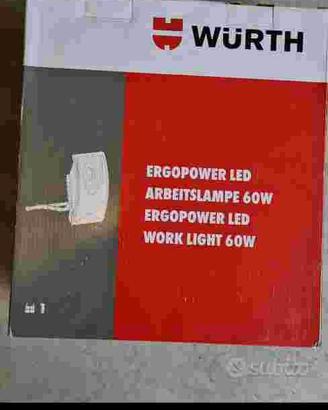 lampada da lavoro  WURTH 60W