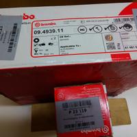 Brembo 09.4939.11 Disco Freno P23 119  Pastiglia