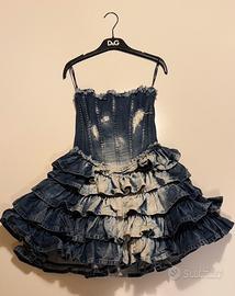 Dolce&Gabbana - Abito in denim Taglia 40 NUOVO