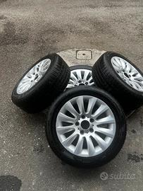 Cerchi con gomme invernali 16 bmw serie 1/ serie3