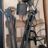 Microfono semi professionale con asta e otturatore