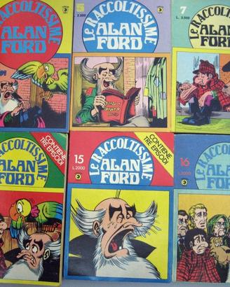 Alan Ford Le Raccoltissime anni 80 - 7 fumetti