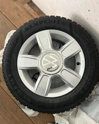 Gomme Invernali su cerchi in lega Volkswagen