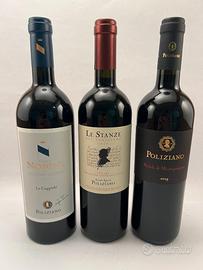 Set Poliziano Caggiole+Le Stanze+Nobile 3x0,75L