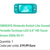 Nintendo switch lite