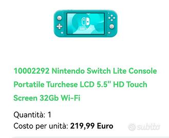 Nintendo switch lite