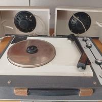 Fono valigia giradischi Vintage 