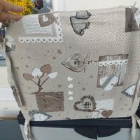 5 cuscini coprisedia(+1 ) stile shabby 