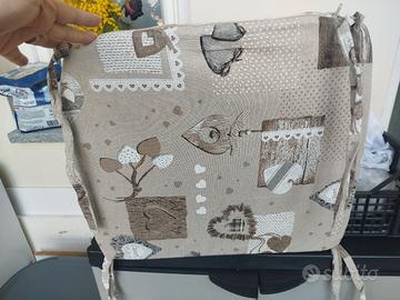 5 cuscini coprisedia(+1 ) stile shabby 
