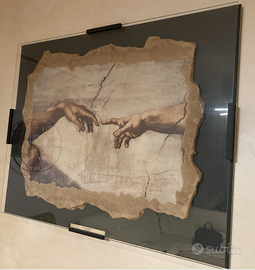 quadro in pietra  copia michelangelo