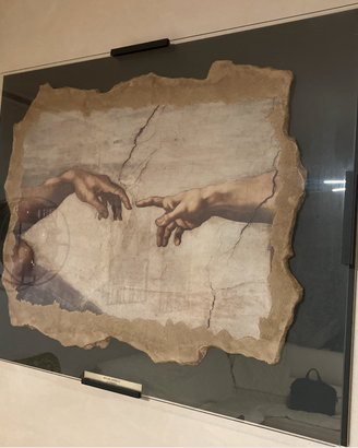 quadro in pietra  copia michelangelo