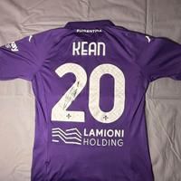 Moise Kean Autographed Fiorentina Football Jersey