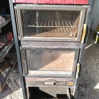 stufa a legna con forno
