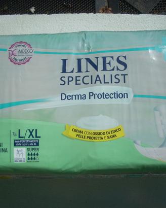 PANNOLONI A MUTANDINA LINES SPECIALIST NUOVI