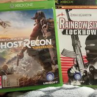 Ghost Recon Wildlands e Rainbow six lockdown