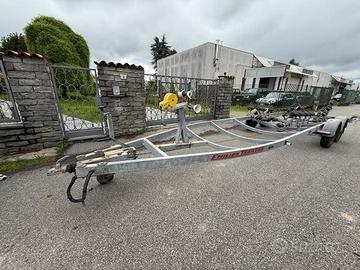 Carrello rimorchio bi-asse 3400 kg - revisionato