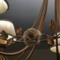 lampadario filo d'oro 