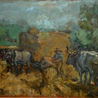 Quadro a olio di Giacomo Olini.