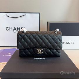 Borsa a spalla Chanel CF Caviar