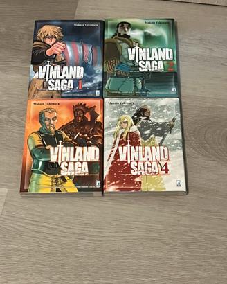 Manga vinland saga 1-4