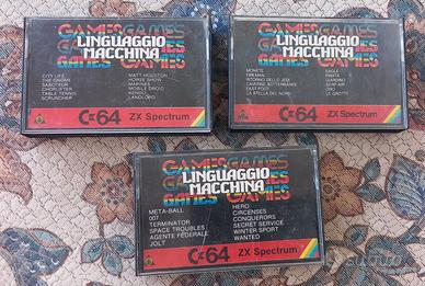 Giochi x Coomodorr 64 - 5 cassette