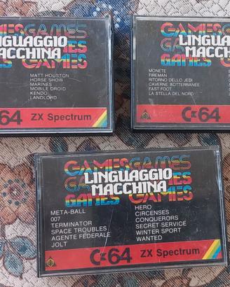 Giochi x Coomodorr 64 - 5 cassette