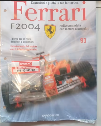 DeAgostini Ferrari F2004 Kyosho Fascicolo n.91