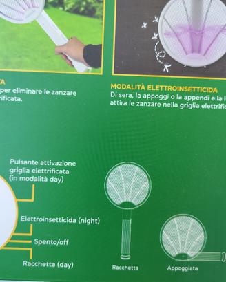 acchetta antizanzare elettroinsetticida due in uno