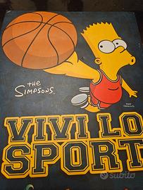 142 carte Simpson Vivi lo Sport album originale 