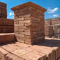 Mattone in cotto fatto a mano 