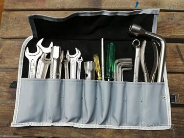 Borsa attrezzi Bmw r80 r100 Gs Paralever COMPLETA