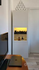 2x ikea besta credenza con vetrinetta 