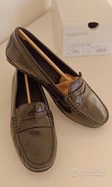 Geox Mocassini vernice nero  donna