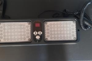 Lampeggiante arancio 12 v da parasole