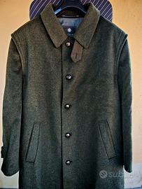 Cappotto Loden uomo Moessmer 54 verde bosco