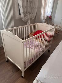 Lettino bambini bianco