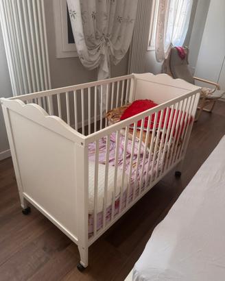 Lettino bambini bianco