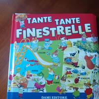 Libro bambini titolo; Tante Tante Finestrelle