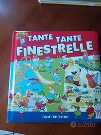 Libro bambini titolo; Tante Tante Finestrelle