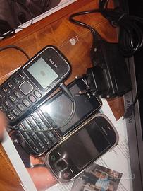 Lotto 3 Telefoni Nokia Vintage usati