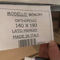 Materasso memory ortopedico alto 30 cm