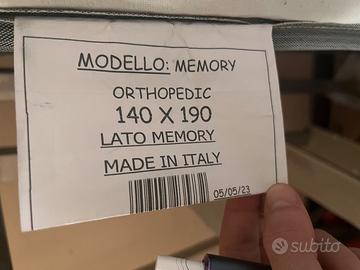 Materasso memory ortopedico alto 30 cm