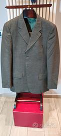 vestito completo da uomo verde taglia 52
