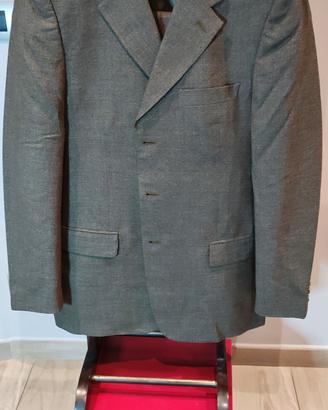 vestito completo da uomo verde taglia 52