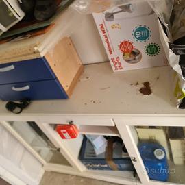 MADIA IKEA IN LEGNO LACCATO COLOR PANNA