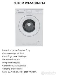 Lavatrice Sekom
