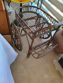 carrello in bamboo