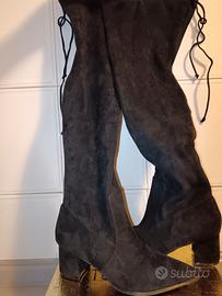 Stivali sopra ginocchio Tulipano n°36, tacco 6 cm