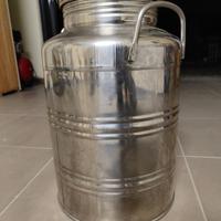 FUSTO PER OLIO 25 LITRI ACCIAIO INOX