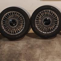 Cerchi Lega Fiat 500 con pneumatici 16"